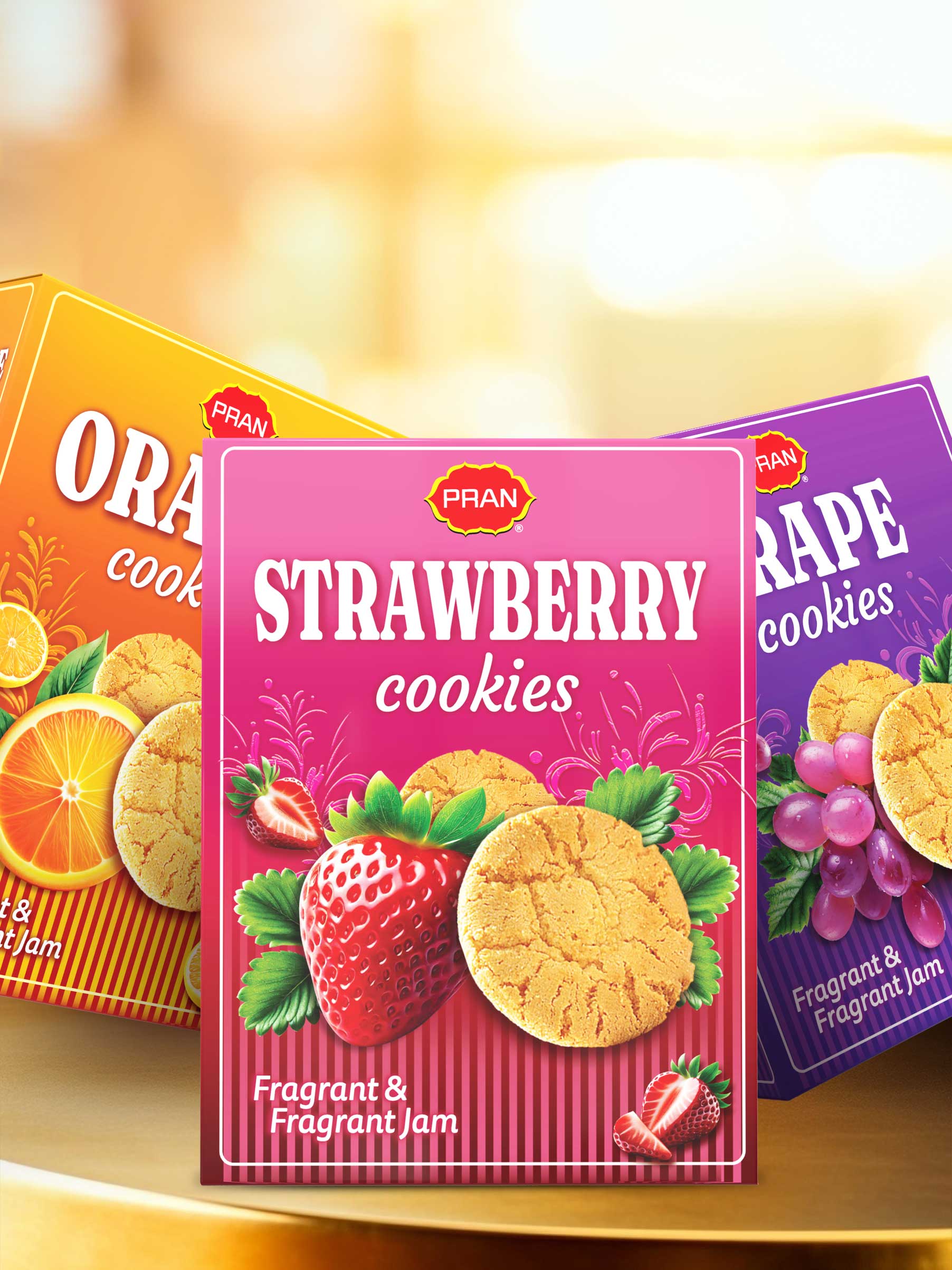 PRAN Fruit Cookies